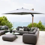 Hyde luxe parasoll med tilt 300×300 cm