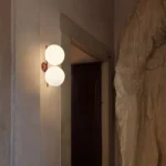 IC Lights Double taklampa / vägglampa svart