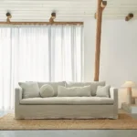 Lill soffa avtagbar klädsel