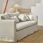 Lill soffa avtagbar klädsel