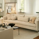 Lill soffa avtagbar klädsel