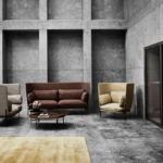Cloud LN7 high back soffa 3-sits tyg eller läder