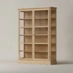 Light Oak N2 vitrinskåp