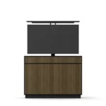 Line Burned Walnut TV Lift 55″