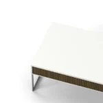 Line Burned Walnut soffbord 130×70 cm