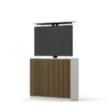 Line Burned Walnut TV Lift Slim 55″