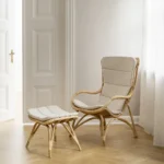 Monet loungefåtölj rotting