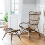 Monet loungefåtölj rotting