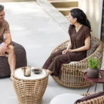 Nest loungefåtölj round