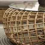 Nest soffbord / fotpall stort