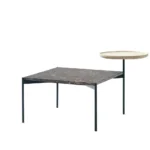 Plateau 60×60 cm soffbord marmor