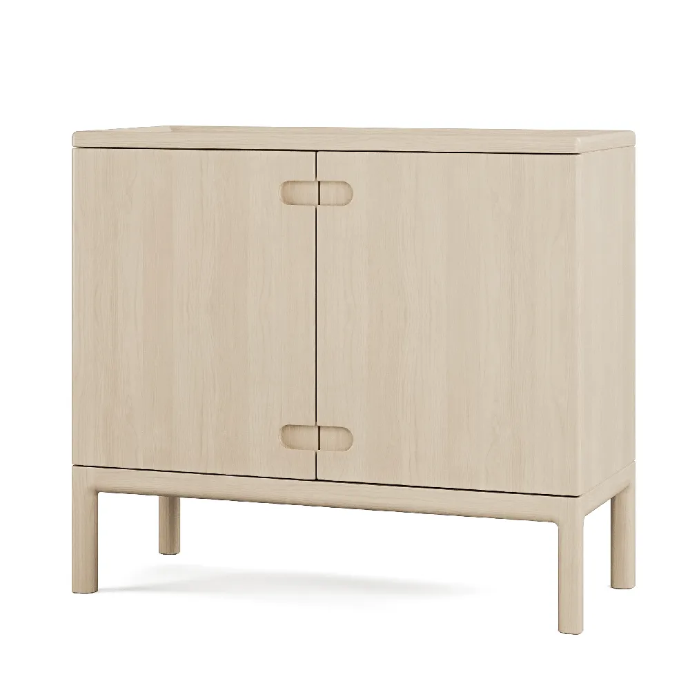 Prio Skåp Låg Björk