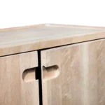 Prio Skåp Låg Björk