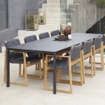 Pure matbord 280×100 cm
