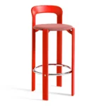 Rey barstol med klädd sits