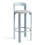 Rey barstol med klädd sits