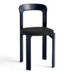 Rey stol med klädd sits