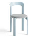 Rey stol med klädd sits