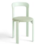 Rey stol med klädd sits