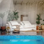 Sake soffa avtagbar klädsel