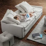 Sake soffa avtagbar klädsel