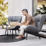 Serene loungefåtölj