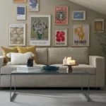 Square soffbord 122×62 cm