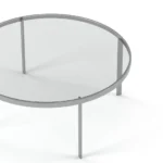 Square soffbord Ø93 cm