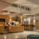 Star taklampa rund svart