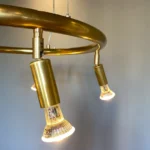 Star taklampa rund svart