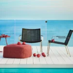 Straw loungestol