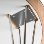 Superellips matbord delad skiva