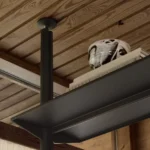 Pira G2 hylla tak och golvmonterad svartgrå