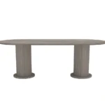 Velvet matbord ovalt