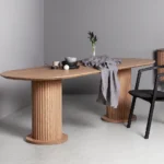 Velvet matbord ovalt