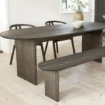 Velvet matbord ovalt
