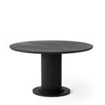 Velvet matbord runt