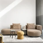 Vesta rund soffa byggbar