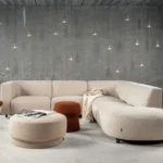 Vesta rund soffa byggbar