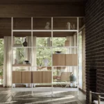 Pira G2 hylla tak och golvmonterad vit