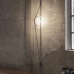 Wirering vägglampa