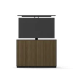 Line Burned Walnut TV Lift Slim 55″